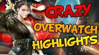 Overwatch Highlights Ep. 9 - Funny Moments, Crazy Plays
