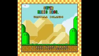 Super Mario Bros – Vanilla Island (Hack)- Gameplay World 1