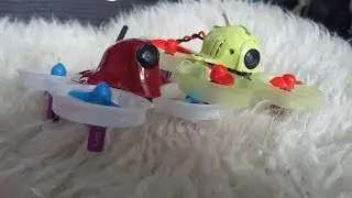 Weird how often hands get in the way while whoop racing...