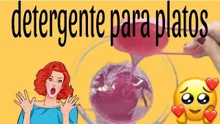 detergente para platos sin soda cautica