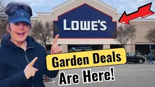 Lowe’s Garden Center Deals | Shop With Me