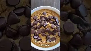 TikTok Pumpkin Baked Oatmeal Recipe!