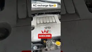 Как зарядить автомобильный кондиционер @themobilemechanic757#automobile#carac #diy#mechanicadvice...