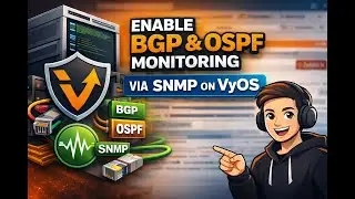 Jak włączyć monitoring BGP i OSPF przez SNMP na VyOS  |  2026 | Zabbix