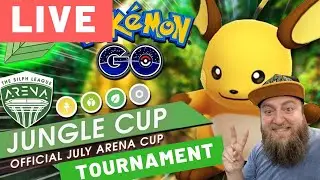 Pokemon Go Jungle Cup Tournament Livestream 5-1