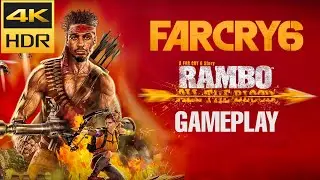 Far Cry 6 Rambo All The Blood Mission Gameplay HDR [4K 60FPS]