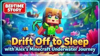 Minecraft Bedtime Story For Kids - Alex's Underwater Adventure