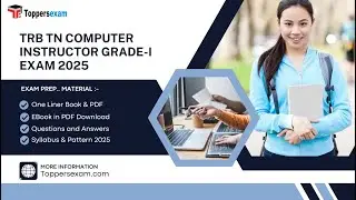 TRB TN COMPUTER INSTRUCTOR GRADE-I Mock Test Free, Update Syllabus & Pattern 2025, PDF Book, MCQs
