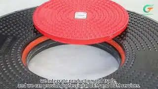 EN124 D400 900mm clear opening 100% waterproof SMC gas station manhole cover