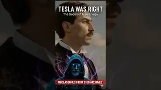 TESLA WAS RIGHT : The Secret of Free Energy ⚡#Shorts