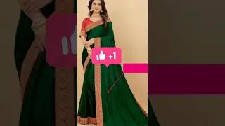 Trendy Meesho Saree top 5🔥#fashion #mesho