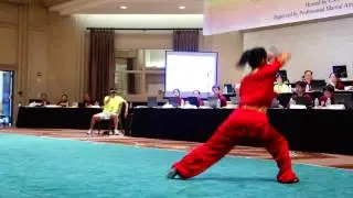 US National Wushu Team Trials 2013 - Jessica Shyy - Optional ND