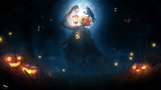 🎃 30 MIN Dark Jack-O'-Lantern Screensaver: Halloween Ambience, Focus & Deep Sleep Music