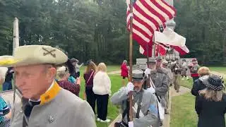 Point Lookout Confederate Park/POW Camp, Maryland! Memorial Service & New Monument! (Oct 11, 2025)