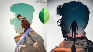Double exposure Snapseed photo editing 2020, Snapseed best tutorial