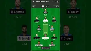 CHE vs.MI match prediction dream 11 team 6th May #dream11 #ipl #ipl2023team