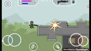 Jogando mini militia de 12 joguei muito