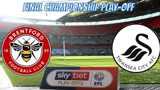 FIFA 21 | Brentford vs Swansea | EFL Championship Play-Off Final 2021 | Full Gameplay