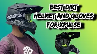 Best cheap dirt helmet and gloves for xpulse // unboxing in Nepali // Samip yt