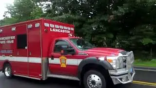 Lancaster MA Fire Department 17A1 Responding