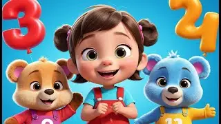 Three Little Bears in the Forest | Fun Kids Song | Magical Animal Adventure Rhyme