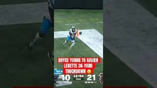 BRYCE YOUNG TO XAVIER LEGETTE 36-YARD TOUCHDOWN 😮