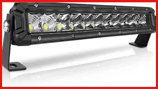 Rigidhorse 12 Inch LED Light Bar Single Row Flood & Spot Beam Combo 10000LM Off Road LED Light Bar