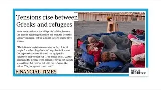 Tensions entre Grecs et réfugiés sur l’île de Chios