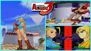 Street Fighter Alpha 3 Cammy Online Matches Gameplay