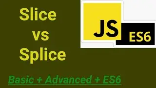 Array Slice vs Splice | #45 | JavaScript Hindi