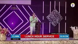 LUNCH HOUR SERVICE