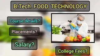B.Tech Food Technology Course full details in Tamil | #engineering #agriculture #course #details