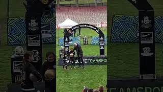 HRISTO STOICHKOV awards NIYA with Golden Ball for BEST PLAYER OF THE TOURNAMENT #football #award