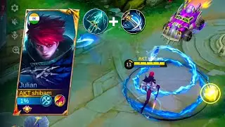 JULIAN BEST BUILD 2024 / SOLO RANK TUTORIAL ! MLBB
