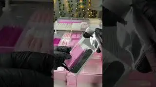 asmr ☁️✨ press on nail packaging #nails #asmr #asmrpackagingorders #asmrpackaging