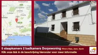 5 slaapkamers 2 badkamers Dorpswoning te Koop in Ribera Baja, Jaen, Spain