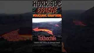 #EFFUSIVE #ERUPTION #VOLCANOMOUNTAIN #POLSKYTOLBACHIK #shorts