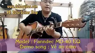 Fanndec Acoustic Guitar (EQ Belcat BG - 3TN)
