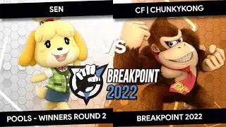 Breakpoint - Sen (Isabelle) vs ChunkyKong (Donkey Kong) - Pools - Winners Round 2