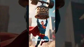 Superman Lifted Infinity #Superman #AllStarSuperman #200QuintillionTons #DC #Comics #Willpower
