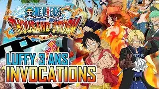 INVOCATIONS LUFFY 3e ANNIV. !!! ONE PIECE THOUSAND STORM JAP
