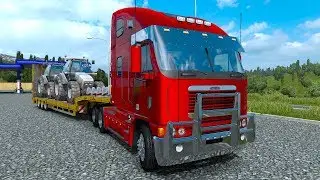 [ETS 2 Mod] Freightliner Argosy v2.3.2 | Euro Truck Simulator 2 1.30