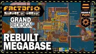 Возрождение забытой мегабазы ​​Factorio для космической эры