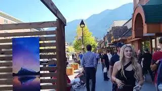 Banff Avenue, Banff Alberta Canada 🇨🇦. #banff #albertacanada