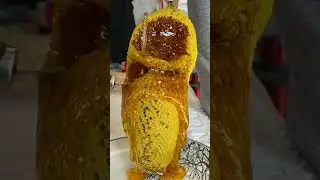 Satisfying Big Patch of Beeswax Cut Out, Amazing Which Contains Beeswax Piece