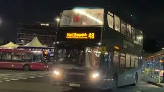 National Express West Midlands Enviro 400 4954 Bus Route 48 West Bromwich 