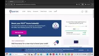 How to Sign-up for Experian Boost