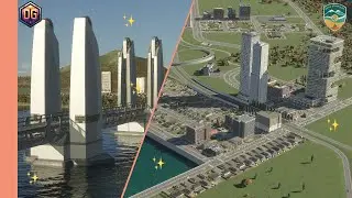 Construimos el MEGAPUENTE LEVADIZO + nace el DOWNTOWN 🏗️🌉 - Bahía Esmeralda #7