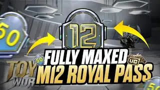 C2S6 Royal Pass M12 Maxout 😍 | M12 Rp Maxout | Full Maxout Rp | Commando Gaming