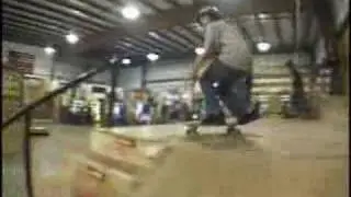 Shields skatepark in january, Unity Cinemas